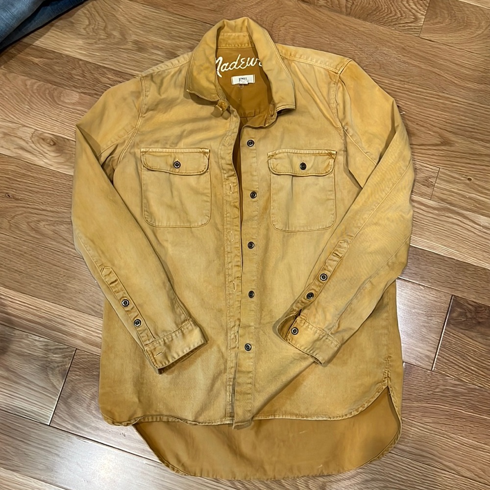 Madewell jean button-down
